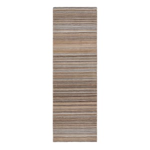 Fine Stripes Runner Beige - 67x200cm