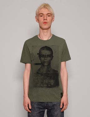 Saint' T-Shirt in Khaki
