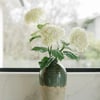 35" White Artificial Hydrangea Stems