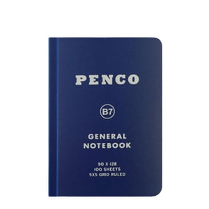 Hightide Penco Soft Notebook B7 Navy