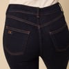 Dark Denim Capri Jeans