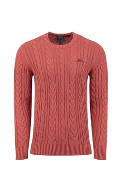 Weird Fish Griffen Cable Knit Jumper Nantucket Size XL