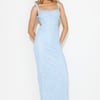 Invite Me Maxi Dress Blue
