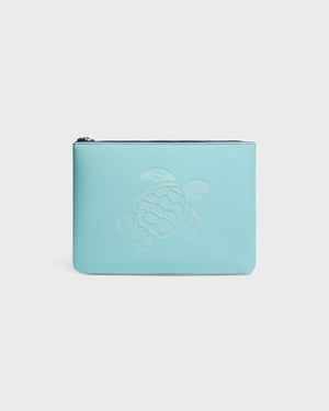 Vilebrequin - Neoprene Pouch Turtle - Pouch - Pool - Blue - Size OSFA