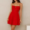 Dazzling Fun Mini Dress Red