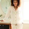 Womens Hotel Pyjamas Cream - 18