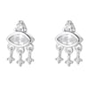 Lucky Eye Stud Earrings Sterling Silver