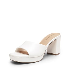 DREAM PAIRS Y2K Platform Heels with Square Toe