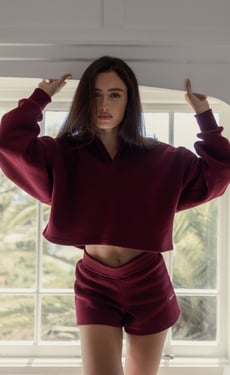 Atlas Sweat Shorts (Plum) - M