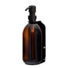 Black Single Wall Mounted Soap Dispenser