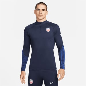Men's Nike USA 1/4 Zip Strike Navy Drill Top / 2X