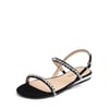 DREAM PAIRS Rhinestone Flat Sandals