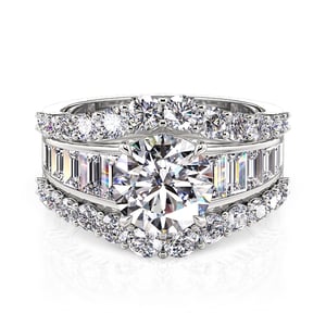 Jeulia Classic Interchangeable Engagement Ring Set