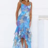 Timeless Glow Maxi Dress Blue