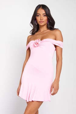 Carry You Through Mini Dress Pink