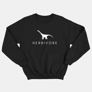 Herbivore Dinosaur Kids Sweatshirt (Unisex)