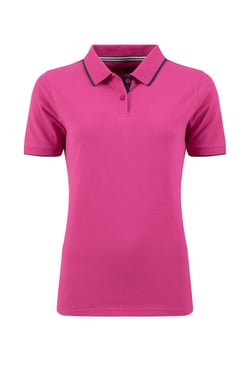 Weird Fish Pammie Pique Polo Shirt Gerbera Size 10