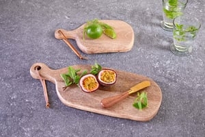 nkuku Jabari Mango Wood Board | Serveware | Medium | Natural