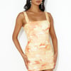 Fire 'Fit Mesh Mini Dress Orange