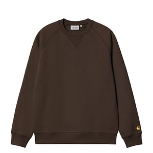Carhartt WIP Chase Sweat Tobacco / Gold