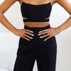 HELLO MOLLY True Extravagance Corset Top Black