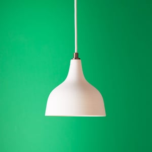 Monty pendant light in natural porcelain