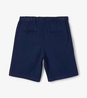 Boys Navy Twill Shorts