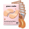 revitalizing bronze eye masks - 24-pairs