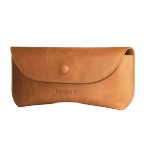 Leather Sunglasses Case / Glasses Case - Tan