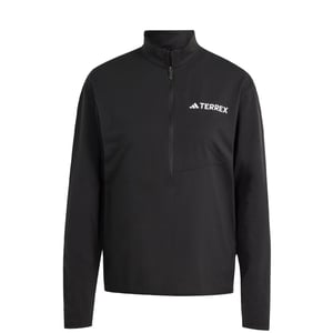 Adidas Terrex Womens Multi Climacool 1/2 Zip Long Sleeve Long-Sleeve Top Black