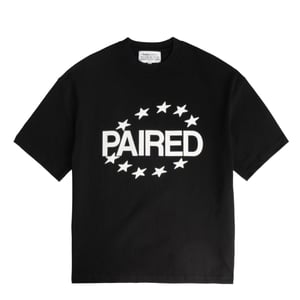 Paired Constellation S/S Tee Black