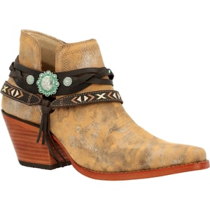 Crush by Durango® Women's Antique Silver Western Bootie