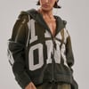 AKIRA The Only One Zip Sweatshirt | Size Medium