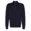 Barbour Ramsden Half Zip Knitted Jumper Navy