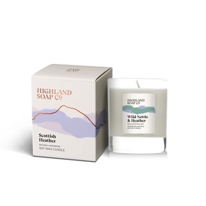 Scottish Heather Soya Wax Candle - 30cl