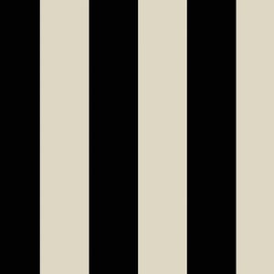 MONO STRIPE Wallpaper - Off Black/Oyster