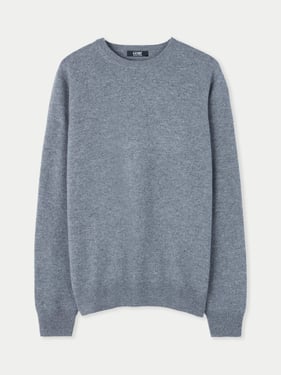 Essential Crewneck Cashmere Sweater - XL / dim gray / MK01-1300