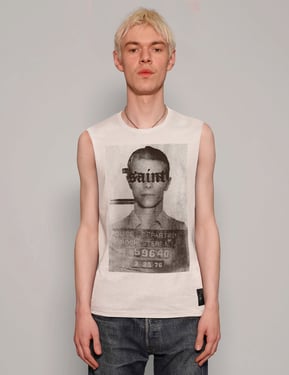 "Saint" Vest in Ecru