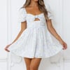 Secrets Florals Mini Dress Print