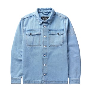 ST95 Misa Denim Shirt Washed Blue