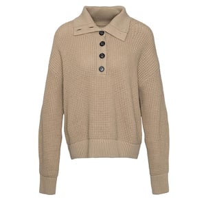 Barbour Womens Woodside Knitted Jumper Oatmeal