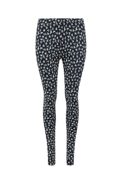 Weird Fish Bailey Printed Leggings Midnight Size 8