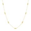 Three Satellite Chain Necklace Waterproof