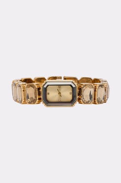 AKIRA So Groovy Watch In Yellow