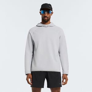 Men's ANTA Run Long Sleeve Hoodie - Grey / 2XL