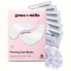 firming white eye masks - 6-pairs