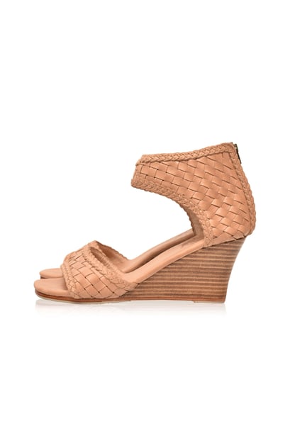 Athena Leather Wedges (Sz. 7.5)