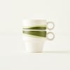 Flow Ceramic Espresso Cup (Set of 2)