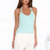 Smooth Standard Halter Top Mint