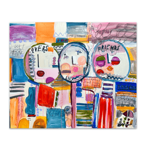 Lovers and Friends Original Painting